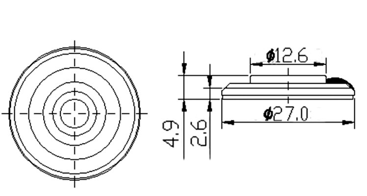 XDEC-27M64T20NI25-L50